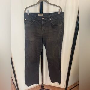 AG Adriano Goldschmied Men's Slim Fit Charcoal Jeans